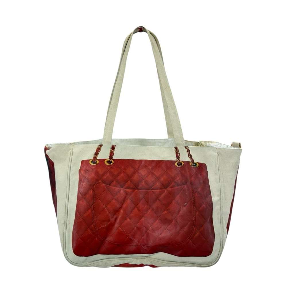 Thursday-Friday “Together” Canvas “Chanel”Tote LARGE - Picture 10 of 16